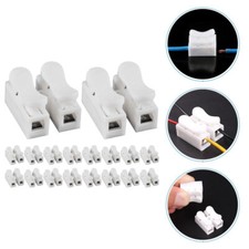 25Pc Wire Connector Direct Plug-in for Connecting Tool Free Speakers Spring Wire