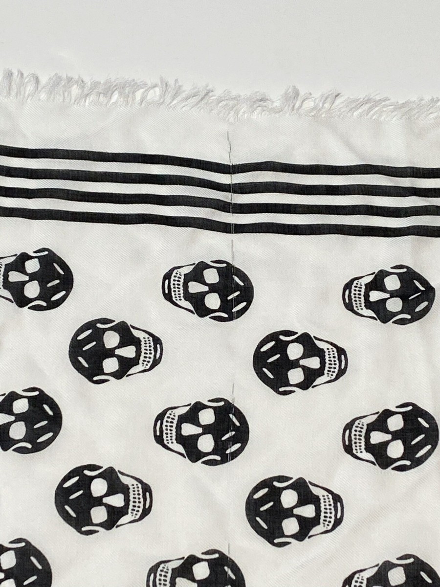 Alexander McQueen scarf in fabric with Skull print | eBay