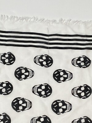 Alexander McQueen scarf in fabric with Skull print | eBay