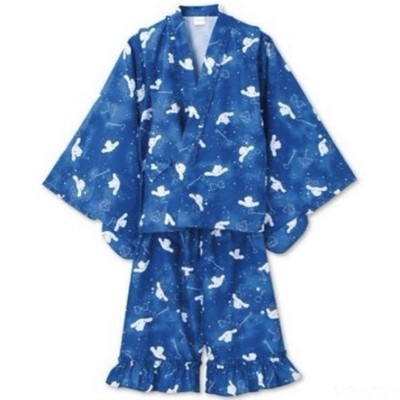 Cinnamoroll Jinbei 3L 4L Size Women'S Room Wear Pajamas Yukata Sanrio