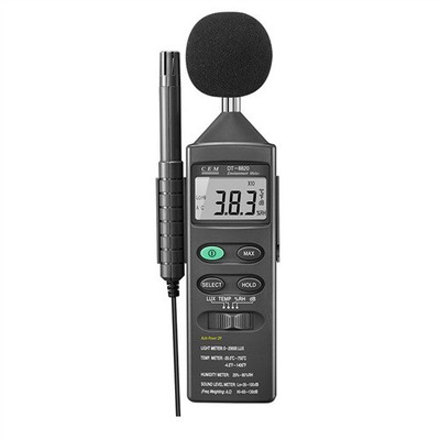   DT-8820 4 in 1 Digital Multifunction Environment Meter LCD Display   . #F13