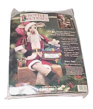 Dimensions 1997 Bottle Buddies Santa Deer New Craft Kit 13" Tall 62125 Sealed
