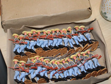Cherilea ACW Cofederate soldiers Original box new x30 1970s
