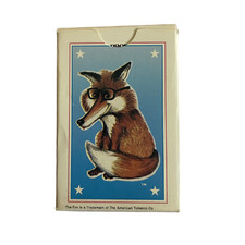 Foxy Playing Cards Deck American Tobacco Co. Made in USA Vintage Cigarette