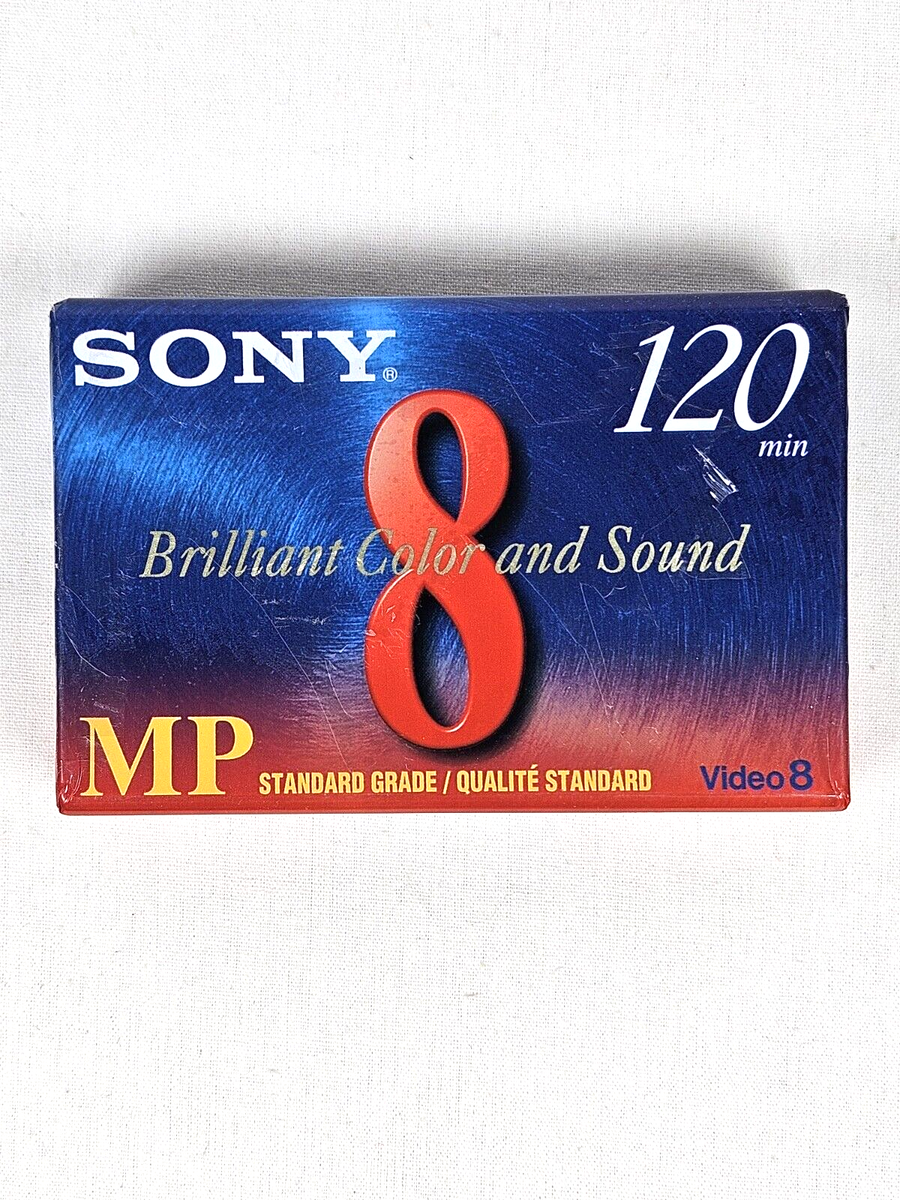 その他 SONY P6-120MPD Sony P6-120MPD Standard Grade Video 8 NTSC Cassette New SEALED