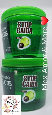 2 x 600g Garnier Fructis Style Gel AntiHairloss/Stop Caida Stop Hairloss(  )