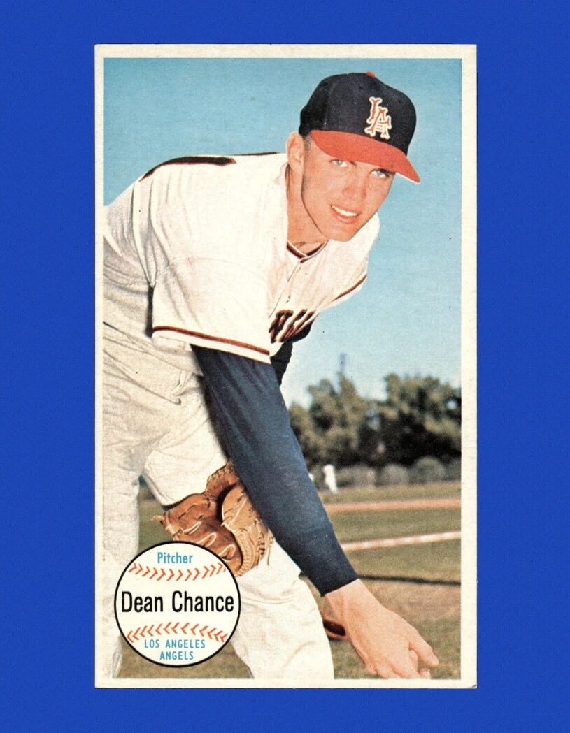 Dean Chance trading card
