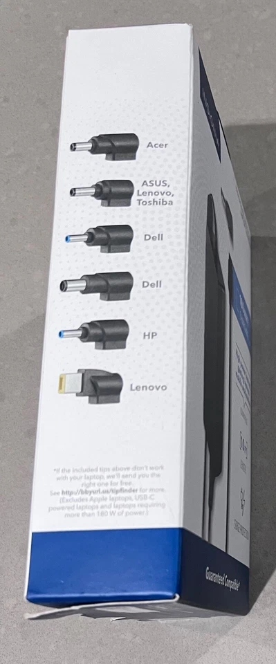 Insignia 180W High Power Universal Laptop Charger NS-PWL9180 - Image 3 of 4