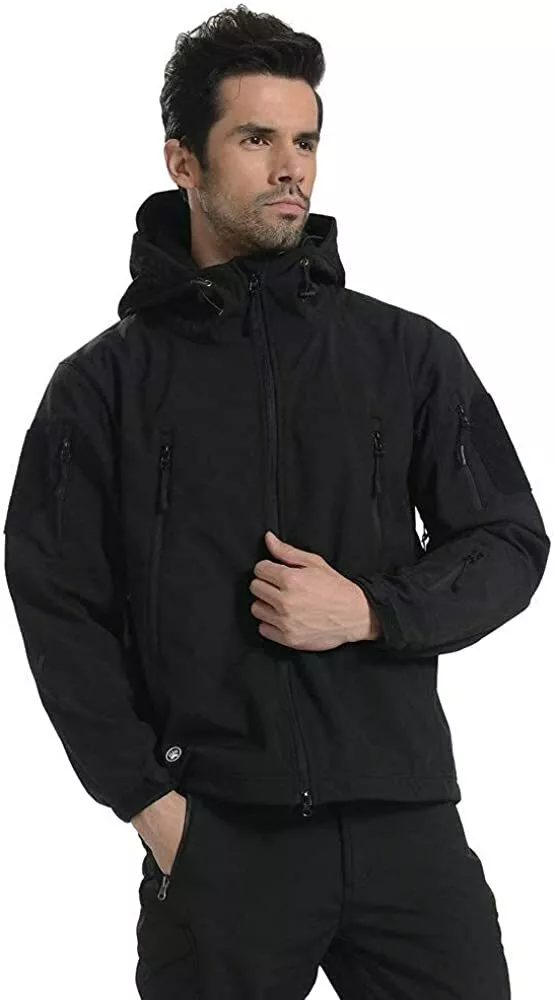 Antarctica men's outdoor waterproof soft shell hooded military tactical jacket hot sale