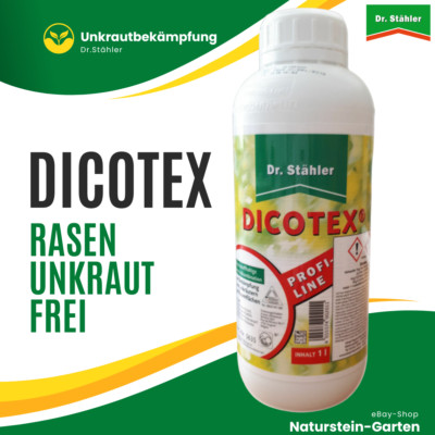 1Liter Dicotex Dr. Stähler Profiline Rasen Unkraut Ex Unkrautvernichter 