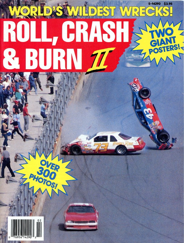ROLL, CRASH & BURN II SPRINT STOCK RACING 1989 MINT!