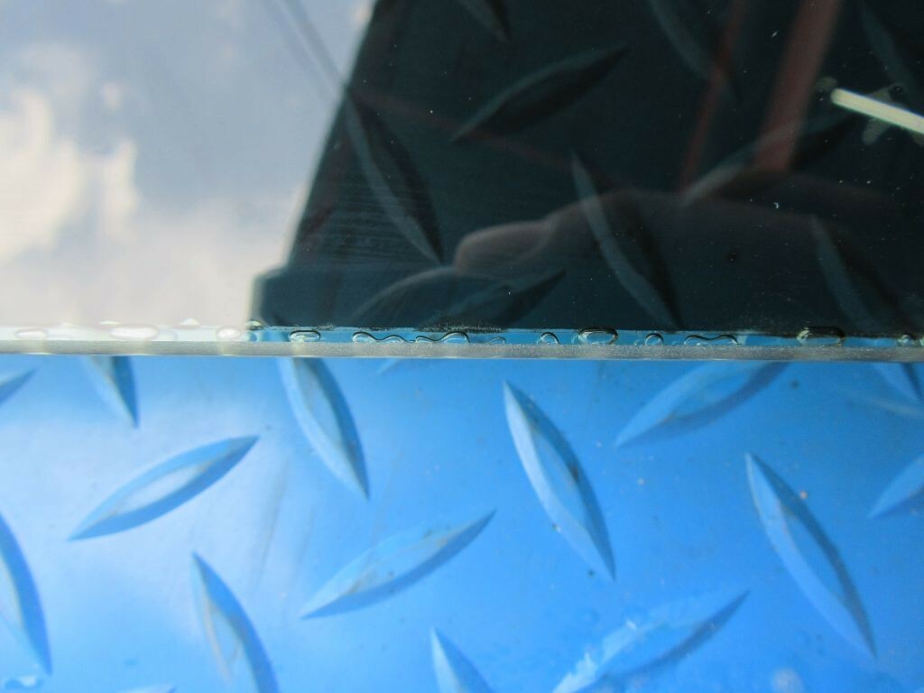 Maserati Quattroporte left rear door window glass #8764