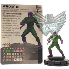 Marvel Heroclix WRECKER  VARIANT - 010C COMMON Smash and Destroy Set