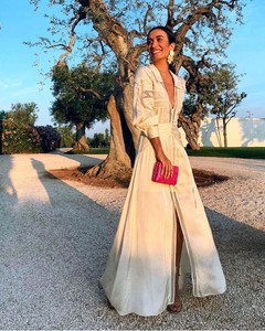 self portrait cream dress