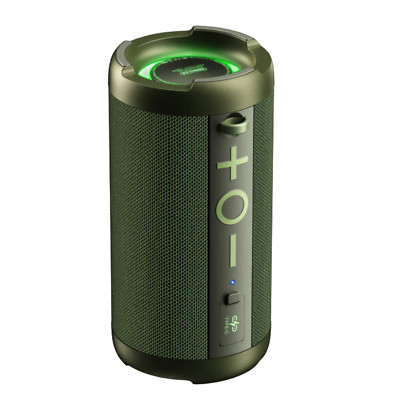 Speaker Wireless Bluetooth 5.3 Remax Courage Waterproof Green USB-C