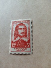 France  timbre  neuf  YT 1068 Samuel de Champlain 1956