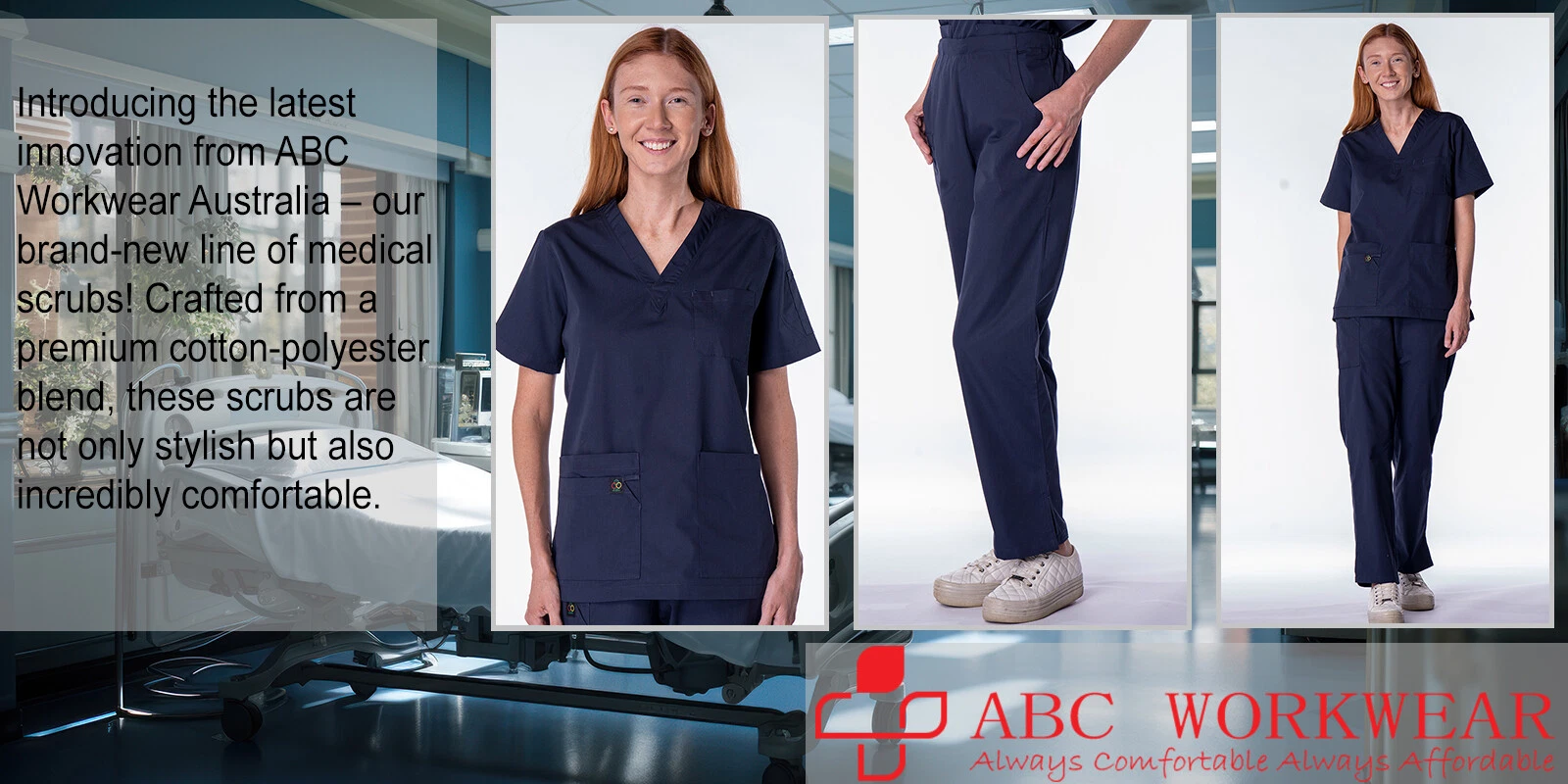 Affordable Scrub Pants for Nurses & Doctors | ABC Workwear 2 Scrub pants