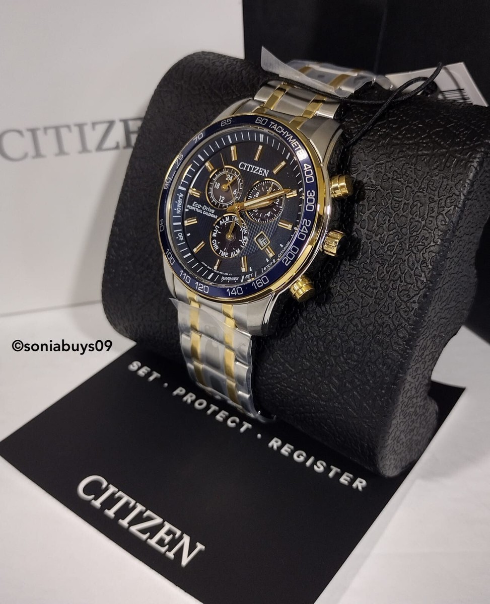 Citizen Eco-Drive Perpetual Calendar Chronograph Watch, BL5517-55L