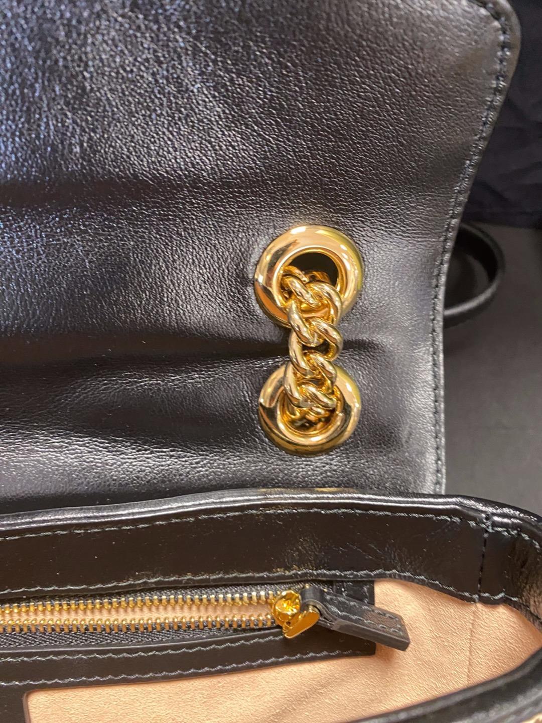 Authentic GUCCI GG Monogram Diagonal Quilted Marm… - image 10