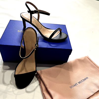 Stuart Weitzman Dancer 60 Black Sandals Heels - size 35 Stuart Weitzman Dancer 60 Black Sandals Heels - size 35