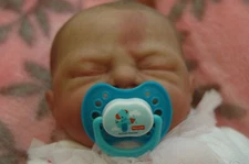 Magnetic Pacifier For Reborn Dolls #Y8-Elephant on Plane