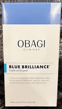 Obagi Clinical Blue Brilliance Triple Acid Peel 4 ( 0.27fl.oz. ) (8ml) Vials 