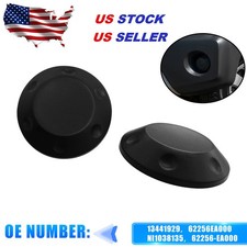 2pcs Front Bumper Fog Light Lamp Hole Cover For Nissan 2011-2015 Xterra Pro-4x