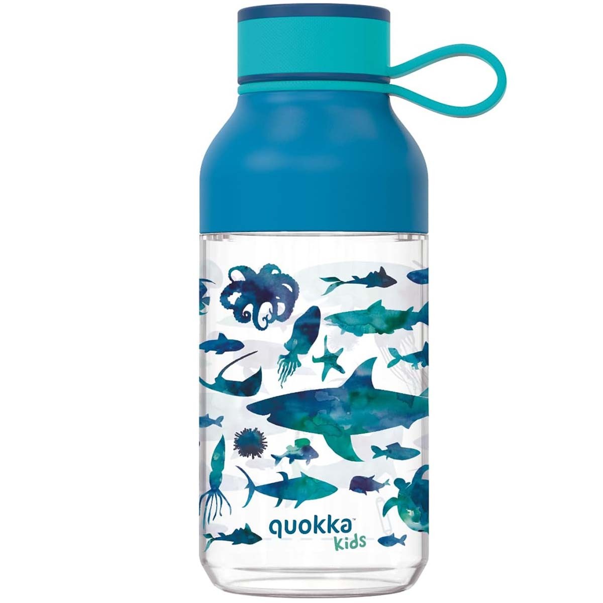Gourde pour enfant étanche avec sangle Quokka Ice Kids 430ml sans BPA