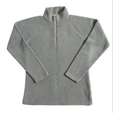 Peter Storm Jacket Womens 14 Blue Fleece 1/4 Zip Pullover Sweatshirt Hiking Walk