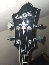 Hagstrom Viking Bass Gitarre Black Gloss
