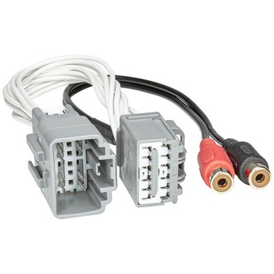 AUX-IN Adapter kompatibel mit Ford Focus Fiesta JA8 auf Cinch RCA