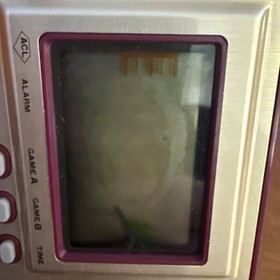 NINTENDO GAME & WATCH  HELMET  GOLD BOXED WITH MANUAL 1981 Working