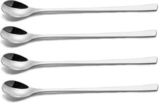 Iced Tea Spoons Long Handled 18/10 Stainless Steel Stirring Spoon 9-Inch Bar Spo