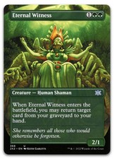 Eternal Witness (Borderless) #368 (NM) Double Masters 2022 2X2 Magic MTG