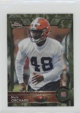 2015 Topps Chrome Mini Rookies STS Camo Refractor 39/99 Nate Orchard #164 y0i