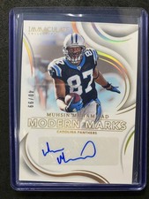 2024 Panini Immaculate Collection Muhsin Muhammad Auto /99 #MM-MMD Panthers