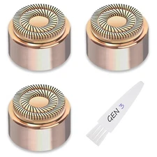 Generation 3 Facial Hair Remover Heads for Finishing Touch Flawless,Double Pr...