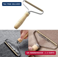 Carpet Pet Hair Remover Wooden Handle Portable Lint Roller 1 pc