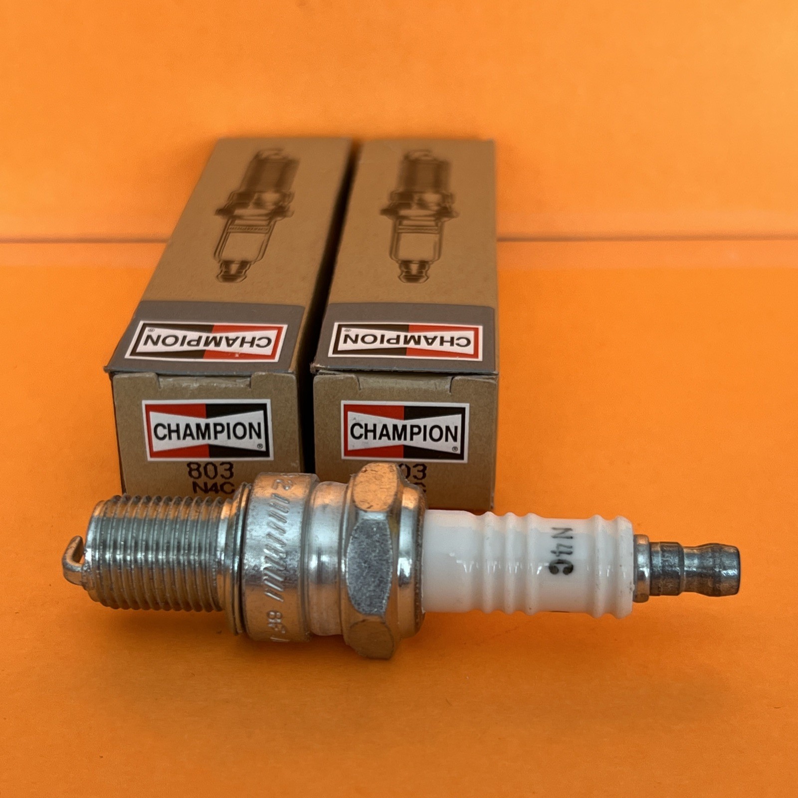 Champion N4C 803 Racing Series Spark Plug - Resists Fouling