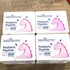 Kate Farms Pediatric Peptide 1.5 Cal Vanilla Plant-Based Drink 12x 8.45oz
