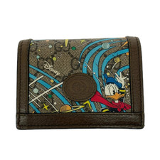 GUCCI DISNEY Collaboration Donald duck Compact wallet GG Supreme w/ Box Dust bag