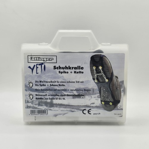 Ottinger Yeti Shoe Claw Spikes + Chain Size 37-46 Non Slip Original Box Complete ✅