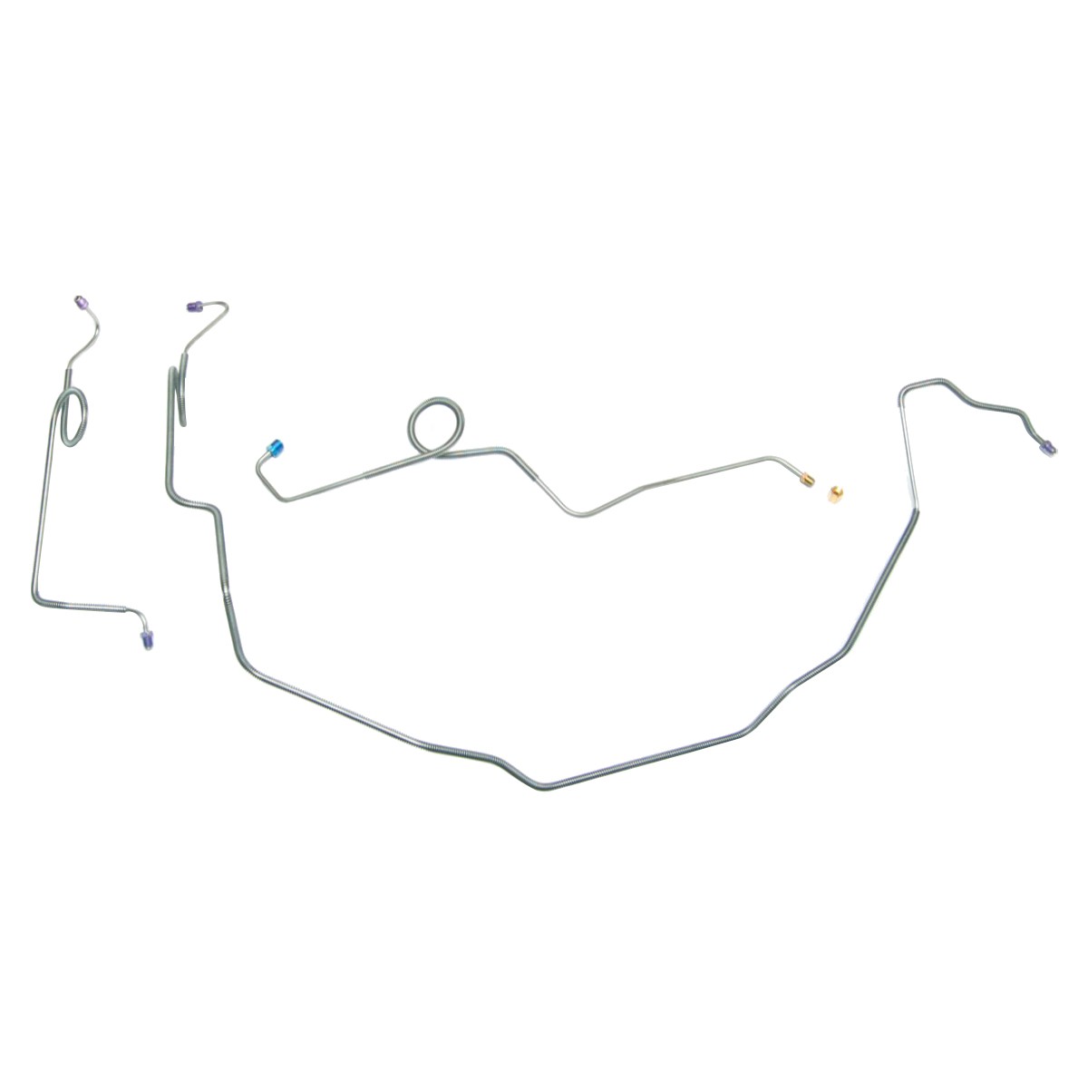 Brake Line Kit Disc Conversion Front Lines 1968-72 Chevelle Lemans Cutlass OE