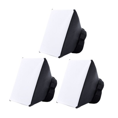 3 Pcs Flash Diffusor Kamera Blitz-diffusor Softbox Kamera Diffusor Softbox