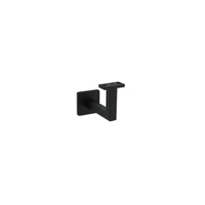 National Hardware N830-524 1-Pc. Reed Handrail Bracket, Matte Black - Quantity 5