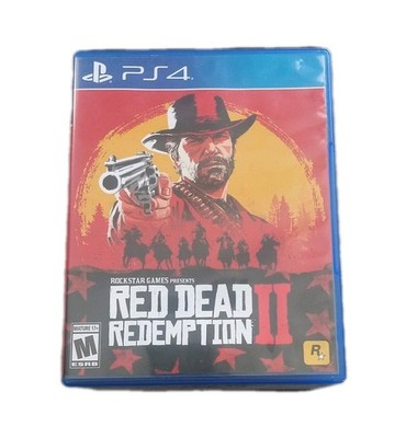 Red Dead Redemption II (Sony PlayStation 4, PS4, 2018) PS4 Tested 