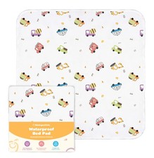 Tuckable Potty Training Pee Pads for , Toddlers - 100% Waterproof, Non Slip B...