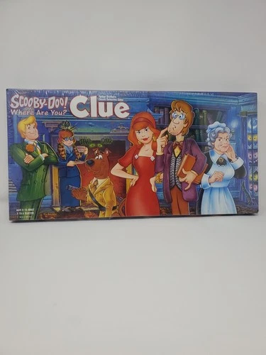Vintage 2003 Scooby-Doo Where Are You CLUE Parker Brothers Board Game NEW Sealed
