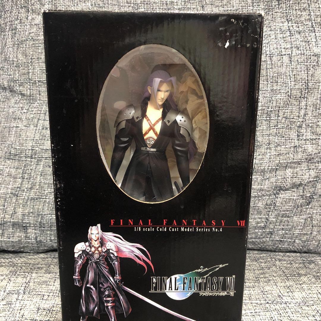 Final Fantasy VII COLD CAST Estatua SEPHIROTH 1/8 Figura Kotobukiya Japón RARO