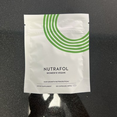 Nutrafol Women's Vegan Hair Growth 120 Pills AUTHENTIC  NOT FROM CHINA